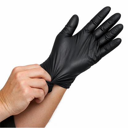 Black Nitrile Powder-Free Gloves