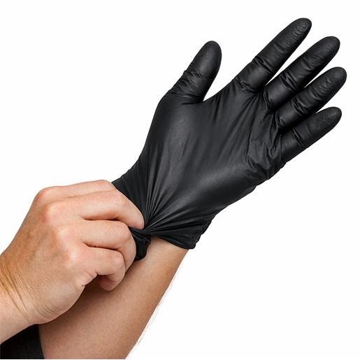 Black Nitrile Powder-Free Gloves